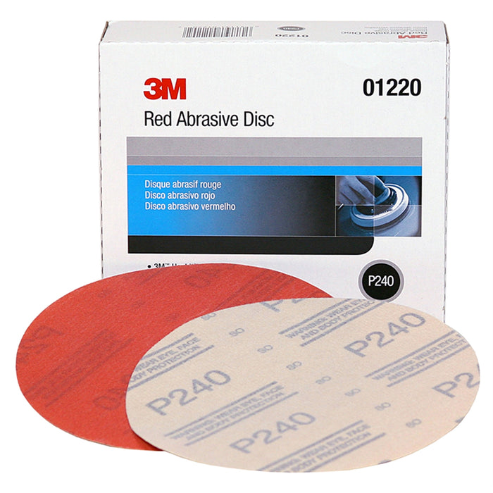 HOOKIT DISC 01220 6 IN P240 50/BOX