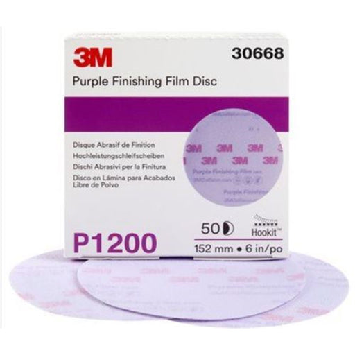 Hookit Abrasive Disc 260L 6" P1200 50 pack