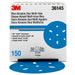 3M Hookit Blue Abrasive Disc Multihole 36145 (4PK)