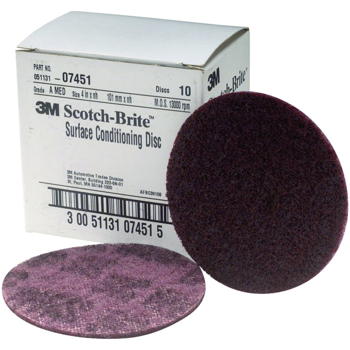 VELCRO MEDIUM 4IN MAROON 10BX