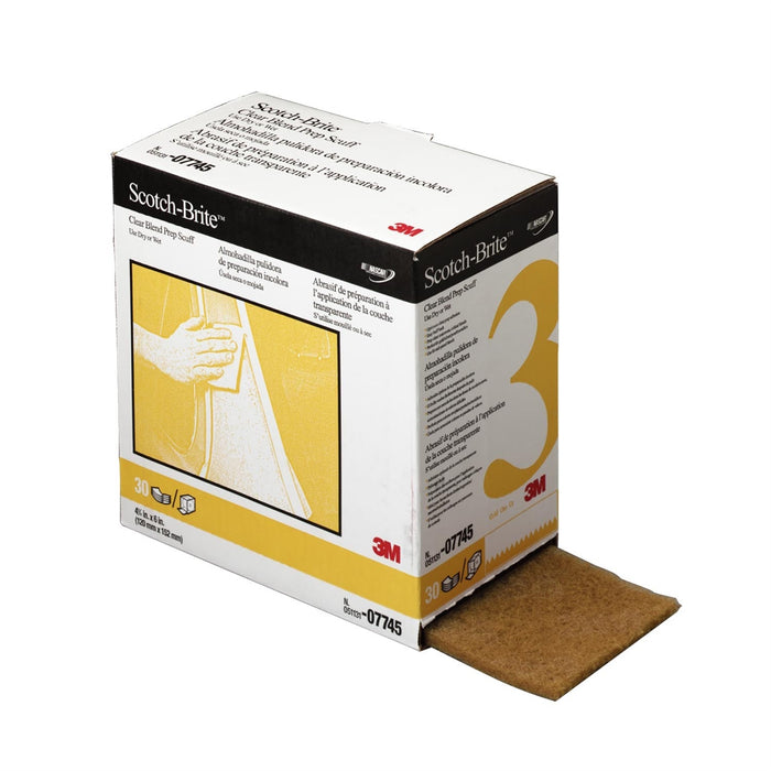 CLEAR BLEND PREP SCUFF 4 3/4"x15' ROLL