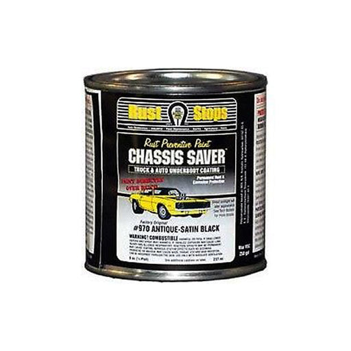 Chassis Saver Satin Black-8OZ