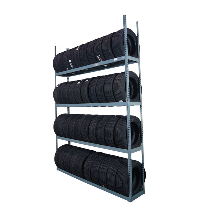 4-tier tire shelving