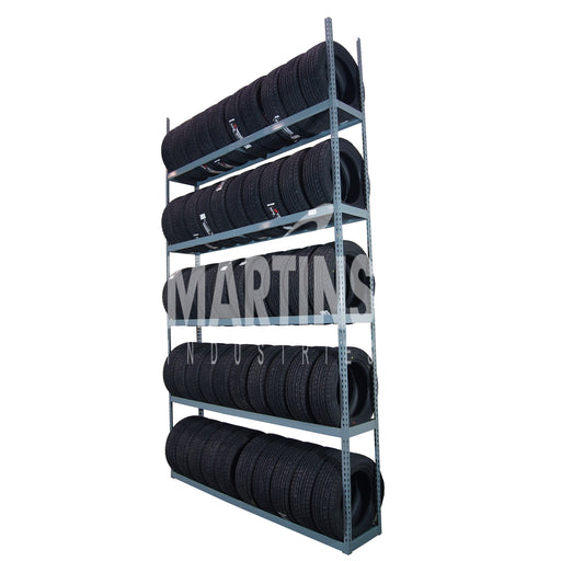5-tier tire shelving