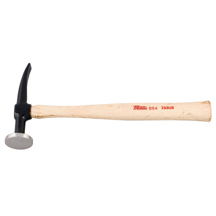 Curved Chisel Hammer with Hickory Handle