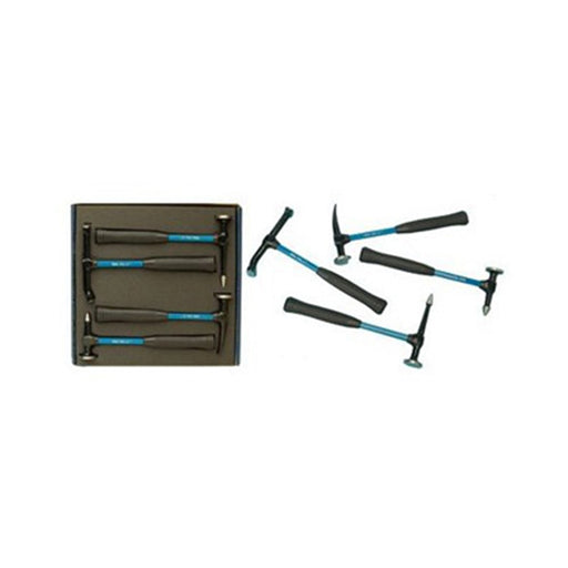 4-Piece Fiberglass Body/Fender Repair Hammer Set