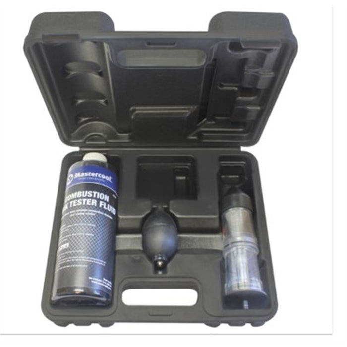 Combustion gas leak test kit
