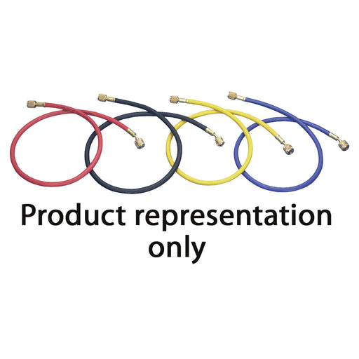 HOSE 96 R12 BLUE W/AUTO SHUT OFF VALVES