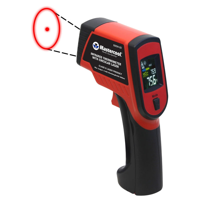 LASER IR THERMOMETER W/ CIRCULAR LASER