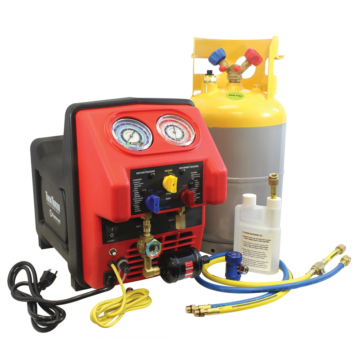 R1234YF Complete Refrigerant Recovery Machine Mastercool — OEM Tech Tools
