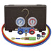 134A Aluminum manifold gauge set 60" hoses
