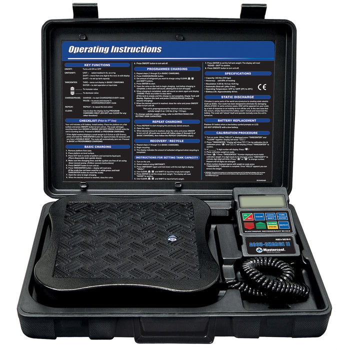 ELECTRONIC CHARGING SCALE W/LEVEL