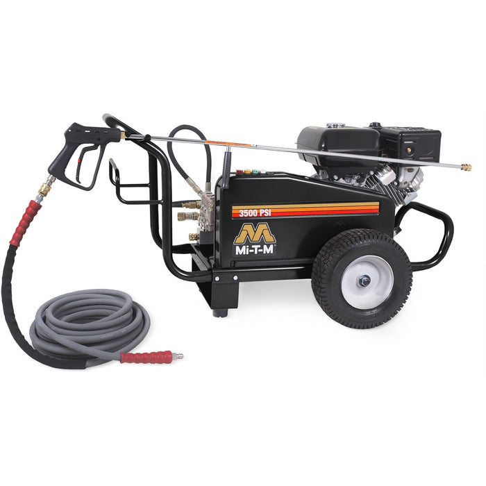 Premium cold water belt drive pressure washer
