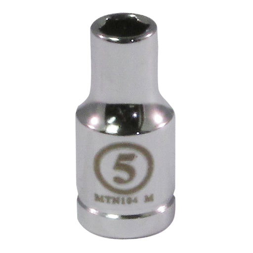 1/4" DRIVE 5MM 6 POINT SOCKET
