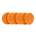 CROSS CUT 3" ORANGE FOAM PAD 5 PACK