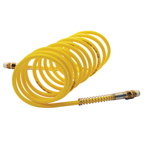 1/4"X12' YELLOW NYLON COIL HOSE