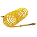 1/4"X12' YELLOW NYLON COIL HOSE