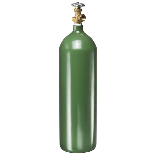 WELD GAS CYLINDER 55CF CGA580-F VALVE