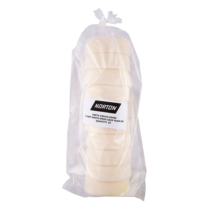 3" Speed-Grip White Foam Pad