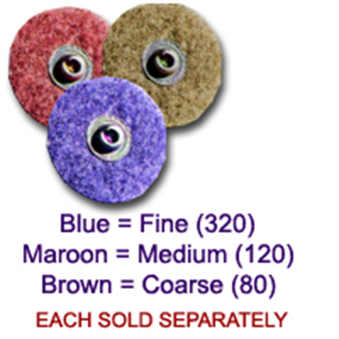 BEAR SURFACE DISC 2" MEDIUM 25/BOX