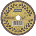 5PK CUTOFF WHEELS MEDALLION 3 X 1/16 3/8 5PK