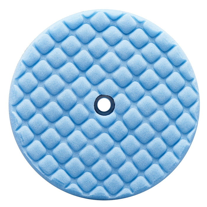 8" Double Side Finishing Foam Pad Blue 6/Case