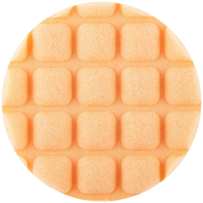3.5" Single Side Cutting Foam Pad Orange 6/Case