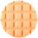 3.5" Single Side Cutting Foam Pad Orange 6/Case