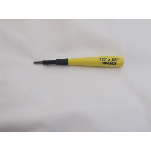 MALE .120 x .027" YELLOW PROBE