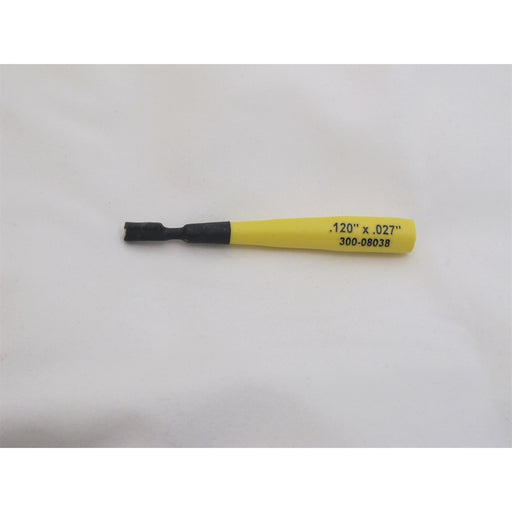 FEMALE .120 X .027 YELLOW PROBE FOR FLEX PROBE KIT