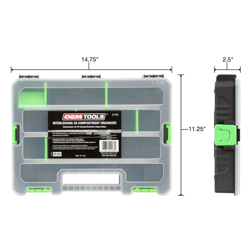 INTERLOCKING COMP ORGANIZER