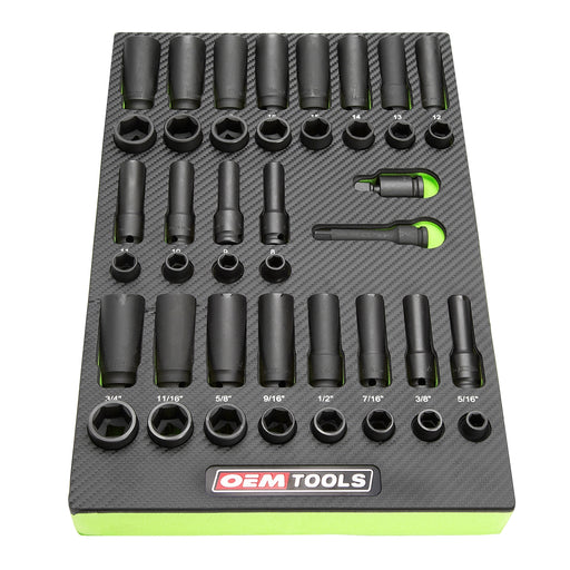 42PC 3/8IN DR MASTER IMPACT SET