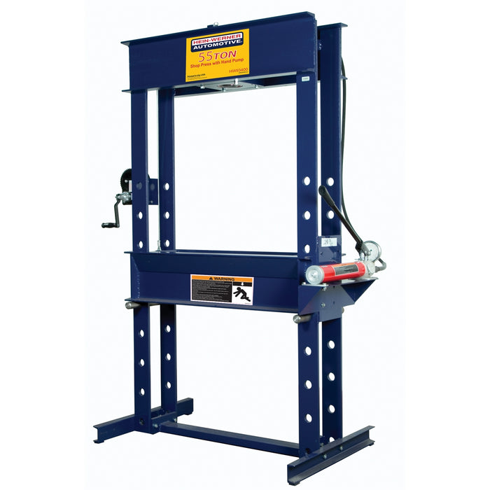 55 TON SHOP PRESS W/HAND PUMP (MADE IN USA)