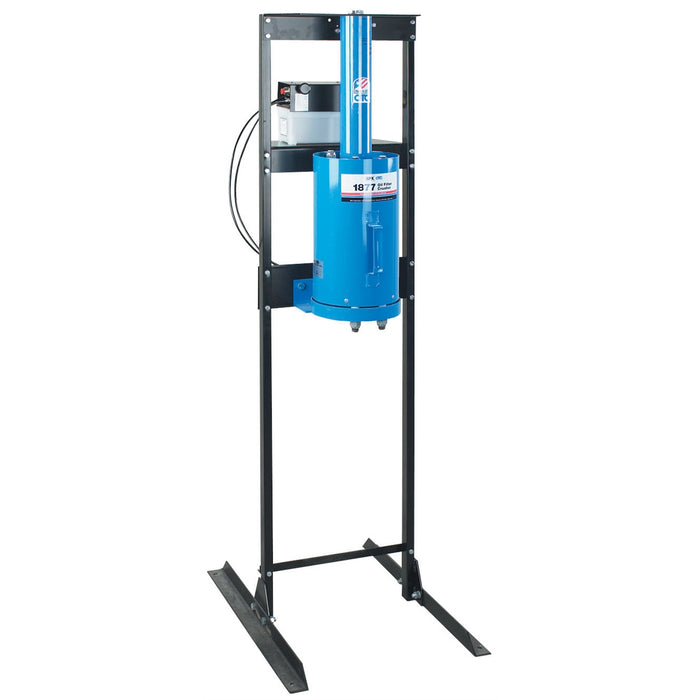 OIL FILTER CRUSHER WITH STAND