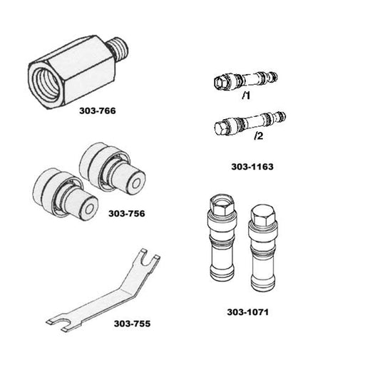 6L INJECTOR PRESSURE RAIL SET