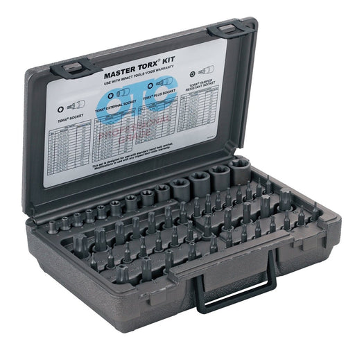 Master Torx Bit Socket Set, 53pc.