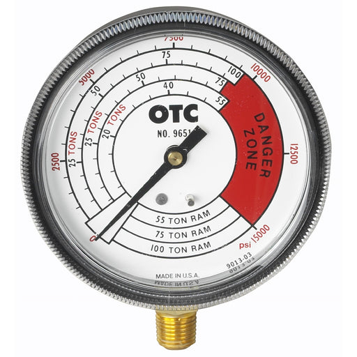 GAUGE PRESSURE AND TONNAGE 4 SCALES