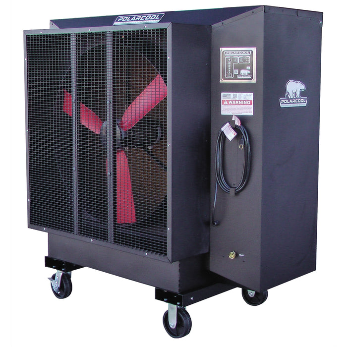 36" Black Galvanized Steel Evaporative Cooler