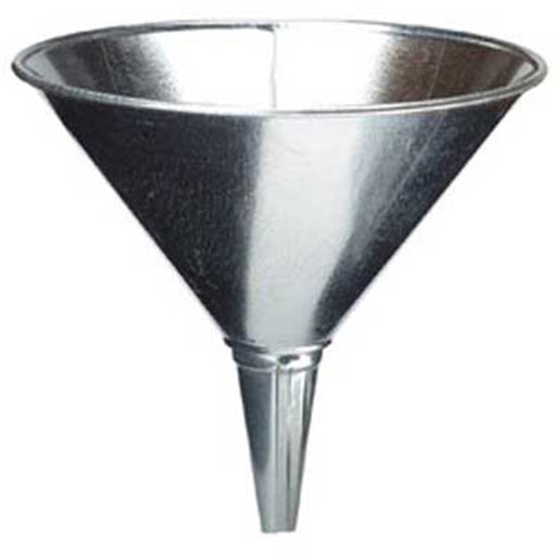 FUNNEL 8IN. DIA. 2 QUART GALV. STEEL BANDED TOP