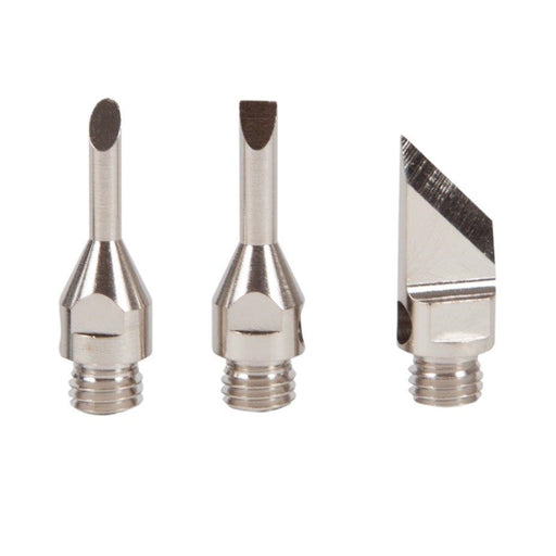 TIP SET- HOT KNIFE, CHISEL, WEDGE TYPE