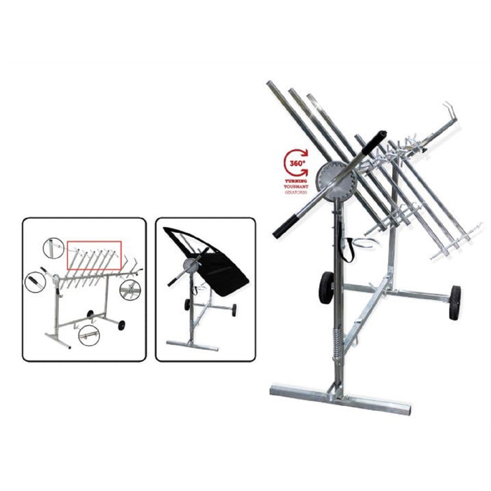 ROTATING PAINTING RACK 360 DEGREES PRO-TEK — OEM Tech Tools