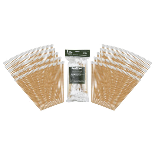 .38/9mm w/ 8" Bamboo Handle 200 pcs RamRodz