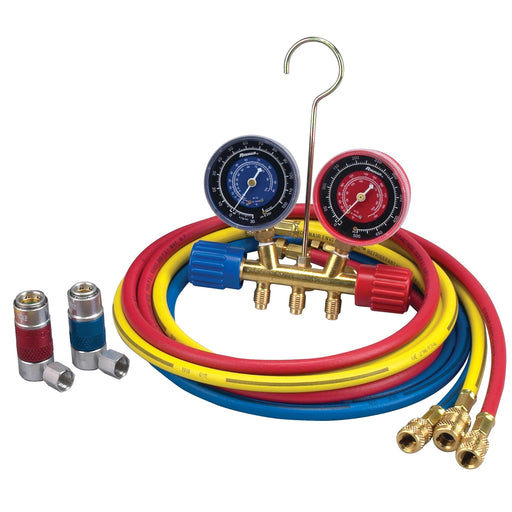 Gauge Set A/C 72 134a hose and couplers