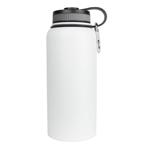 Stainless Steel Water Bottle, White