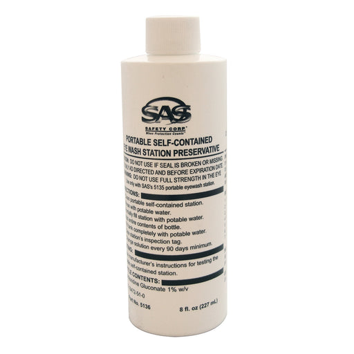 4 oz. Preservative Bottle for Eyewash Station (Ea)