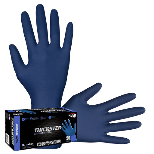 Thickster Powdered Latex Exam Grade Glove, M