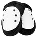 Deluxe Plastic Cap Knee Pads w/ Velcro Closures, Water and Abrasion Resistant