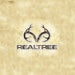 Realtree Antler Logo  Die Cut  Decal 4 x 6  XT