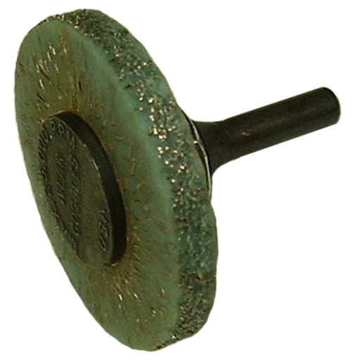 WIRE WHEEL ENCAPSULATED 2" W/ARBOR