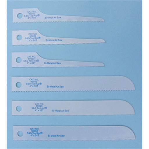 Reciprocating Air Saw Blades, 4 in. All Purpose 32